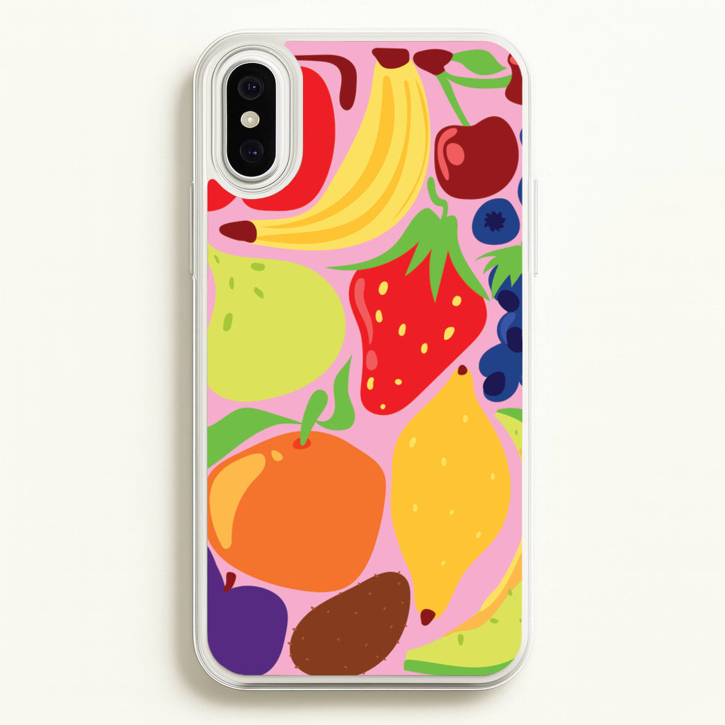 Abstract Fruits - Fruits Phone Case for iPhone XS Max