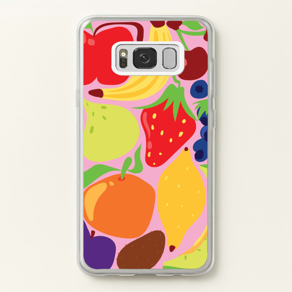 Abstract Fruits - Fruits Phone Case for Galaxy S8