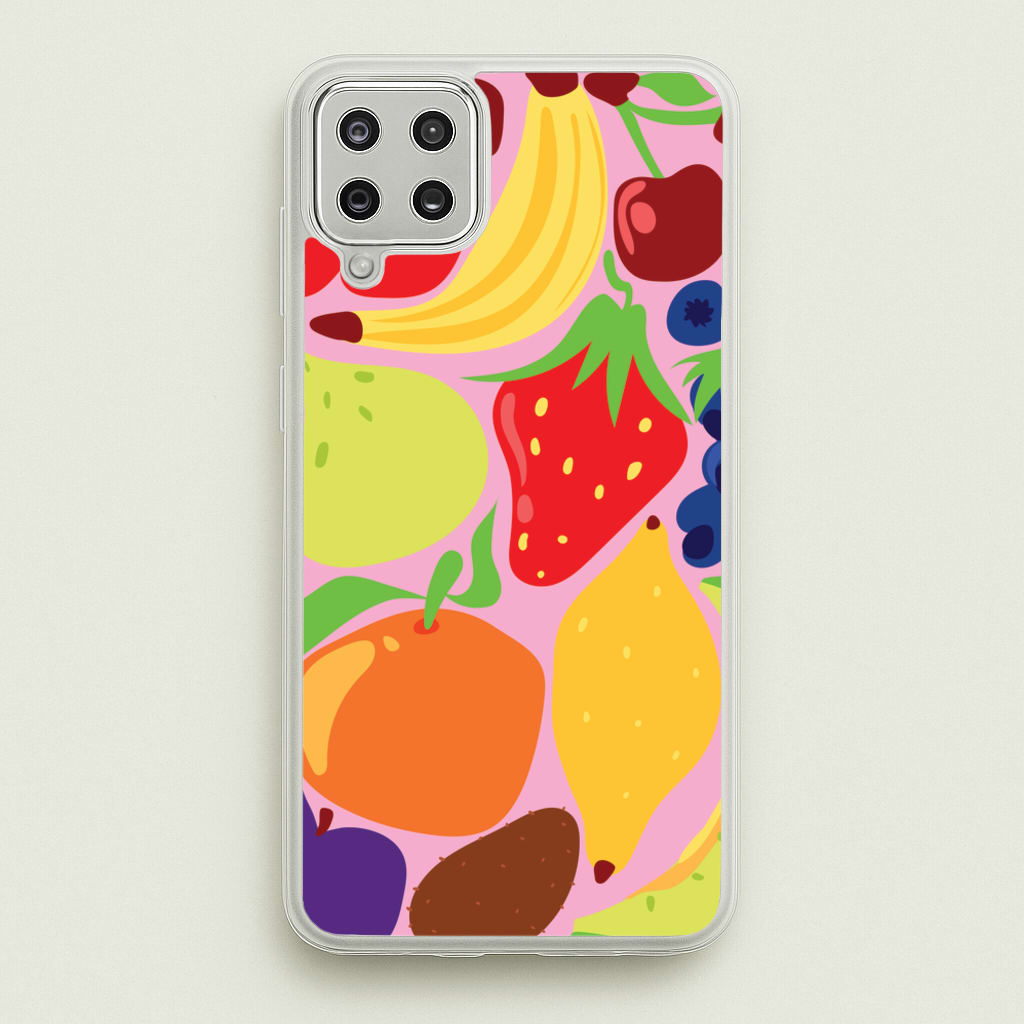 Abstract Fruits - Fruits Phone Case for Galaxy A12