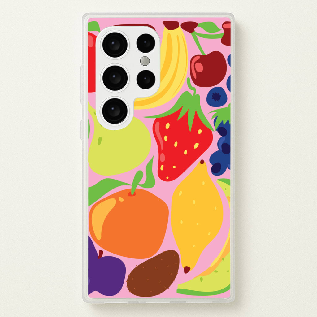 Abstract Fruits - Fruits Phone Case for Galaxy S24 Ultra