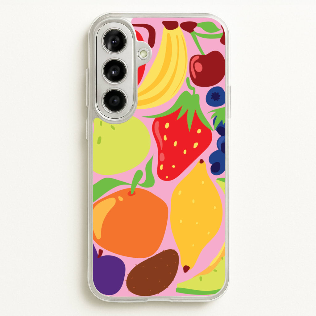 Abstract Fruits - Fruits Phone Case for Galaxy A56