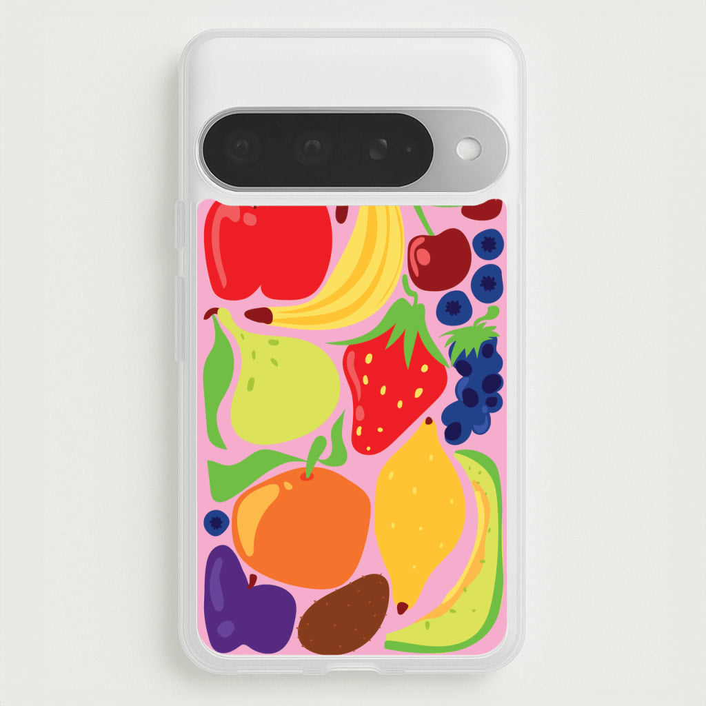 Abstract Fruits Phone Case for Google Pixel 10 Pro XL