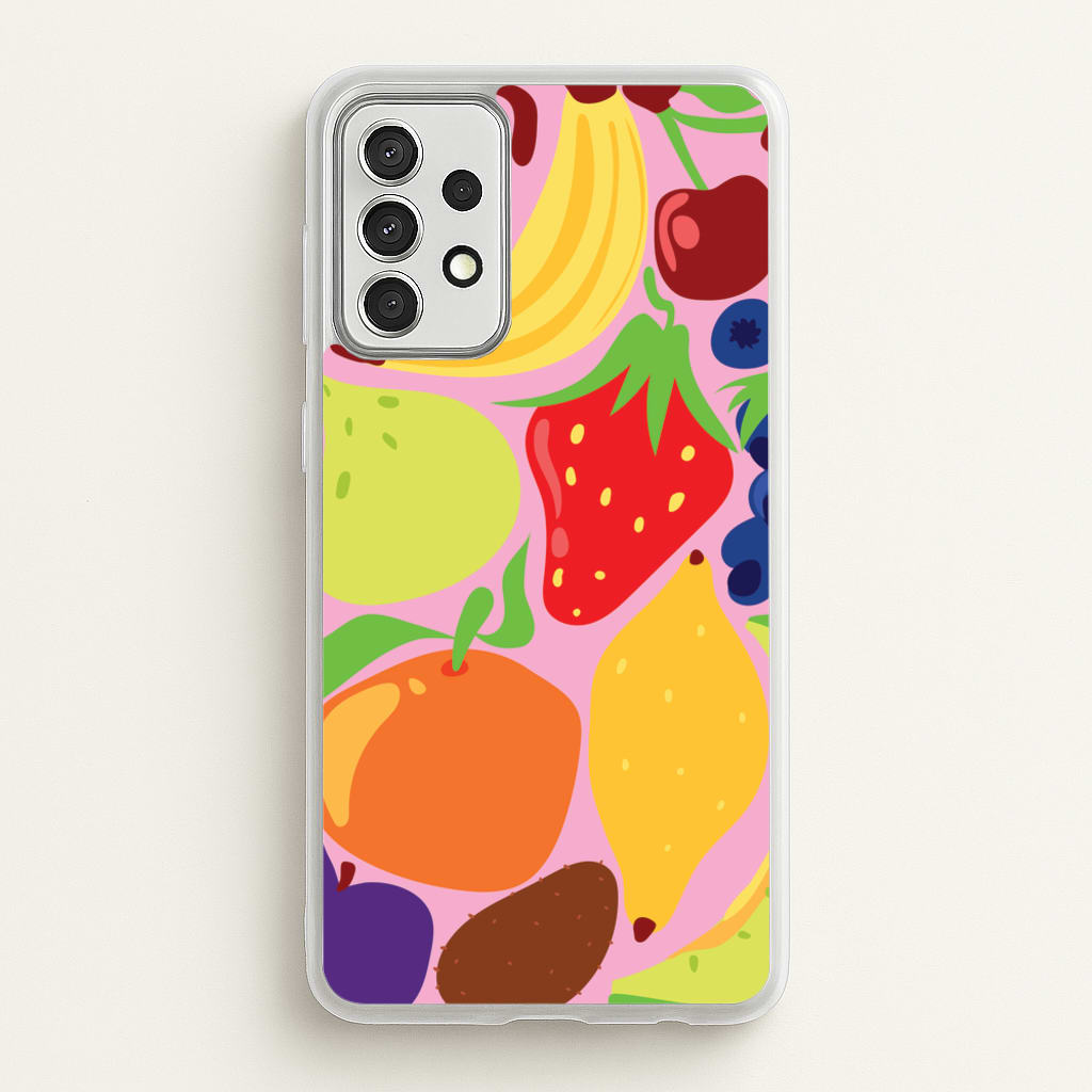 Abstract Fruits - Fruits Phone Case for Galaxy A52 / A52s
