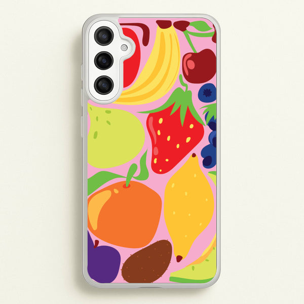 Abstract Fruits - Fruits Phone Case for Galaxy A36