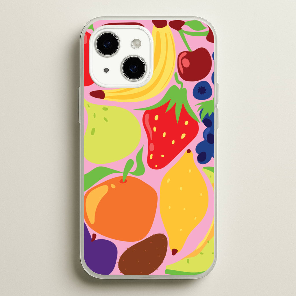 Abstract Fruits - Fruits Phone Case for iPhone 15
