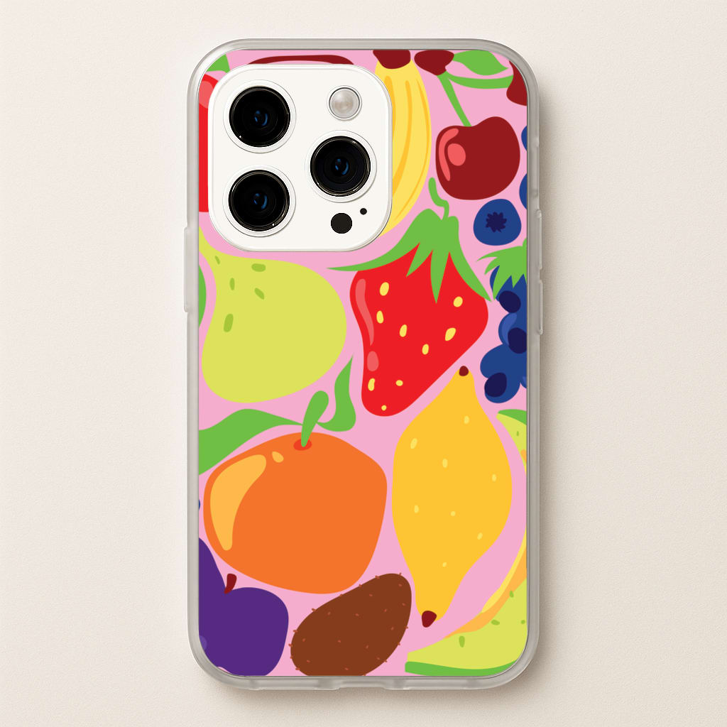 Abstract Fruits - Fruits Phone Case for iPhone 15 Pro