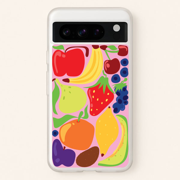 Abstract Fruits - Fruits Phone Case for Google Pixel 8 Pro