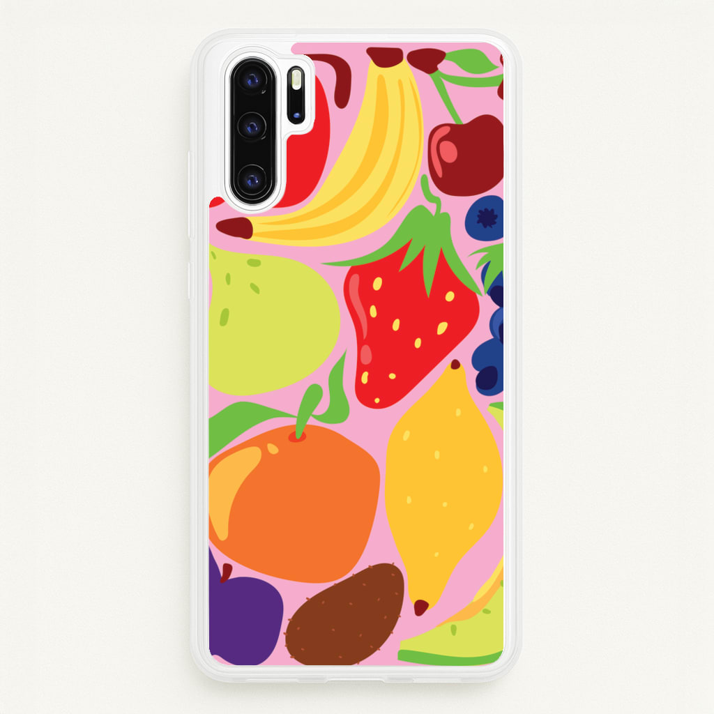 Abstract Fruits - Fruits Phone Case for Huawei P30 Pro