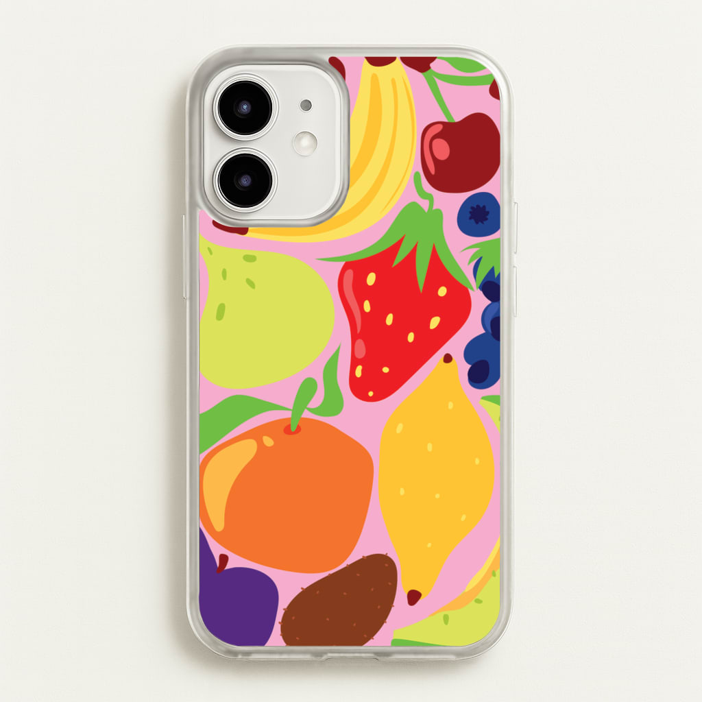 Abstract Fruits - Fruits Phone Case for iPhone 12 / 12 Pro