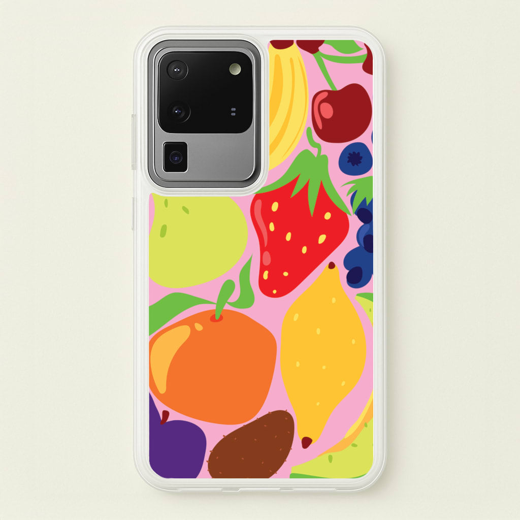 Abstract Fruits - Fruits Phone Case for Galaxy S20 Ultra