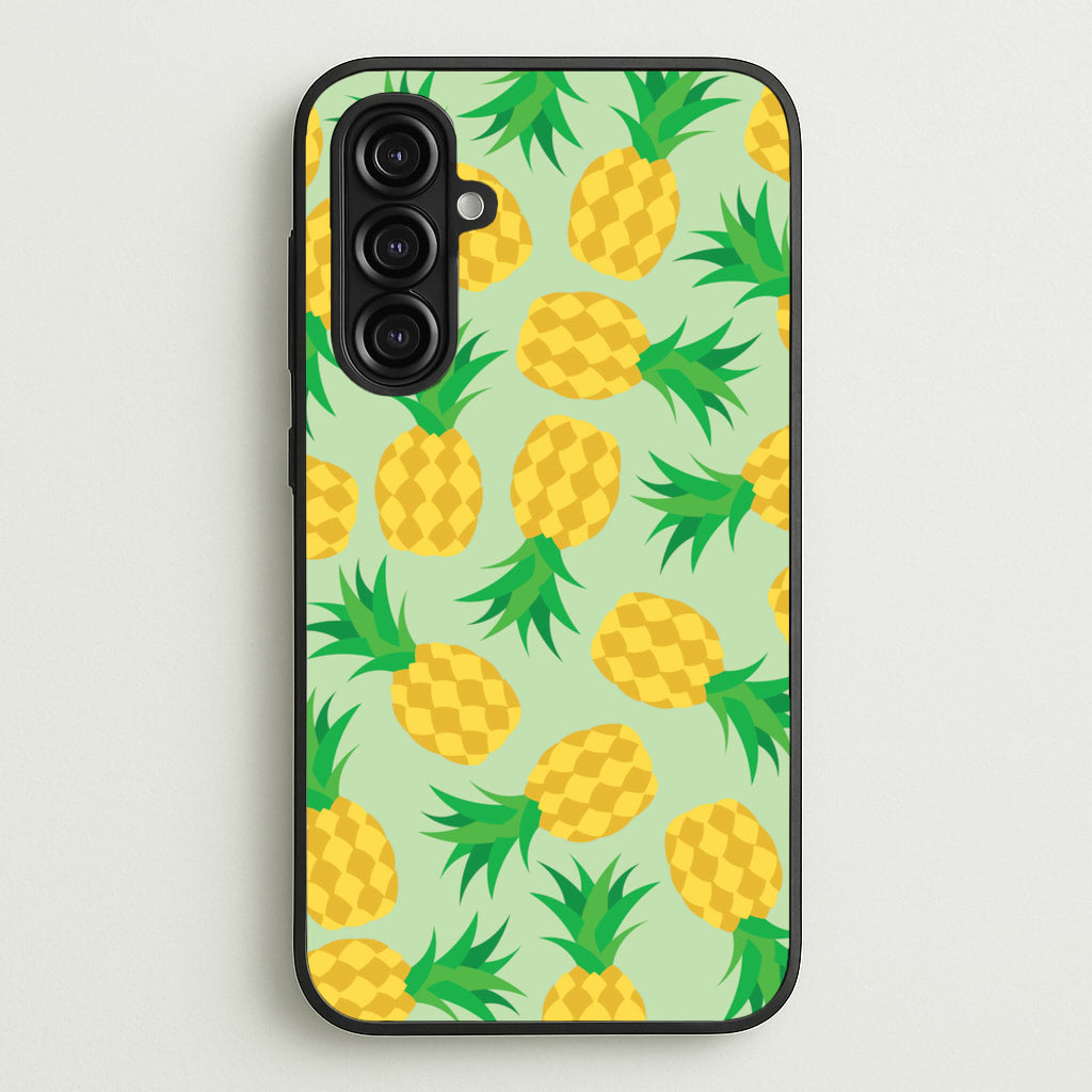Pineapples Pattern - Fruits Phone Case for Galaxy A16