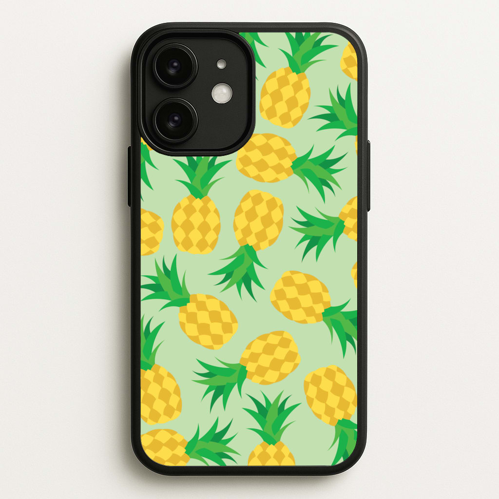 Pineapples Pattern - Fruits Phone Case for iPhone 11