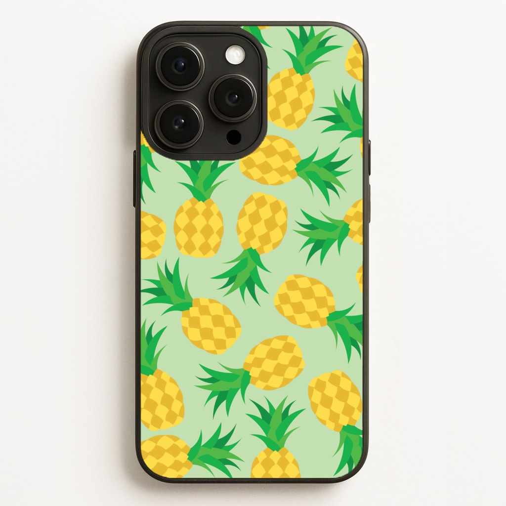 Pineapples Pattern - Fruits Phone Case for iPhone 12 Pro Max