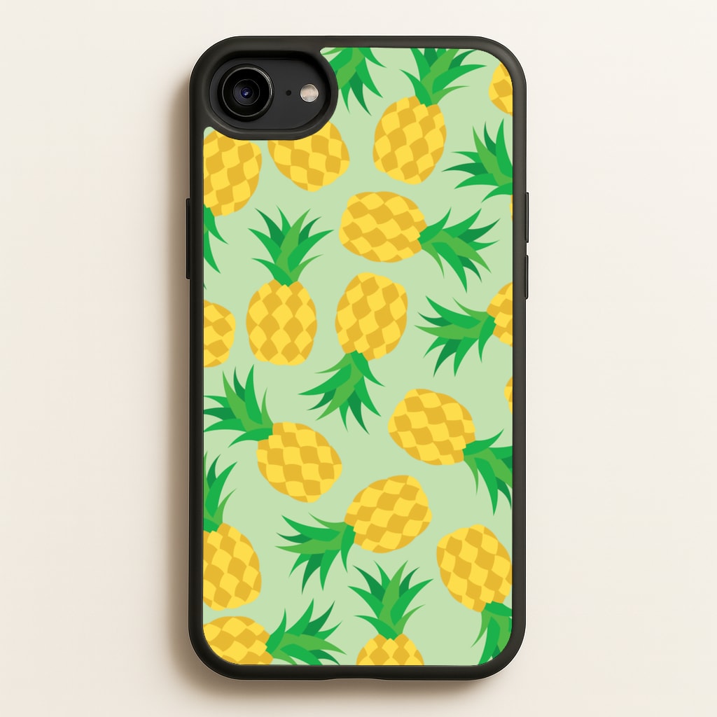 Pineapples Pattern - Fruits Phone Case for iPhone 6 / 7 / 8 / SE