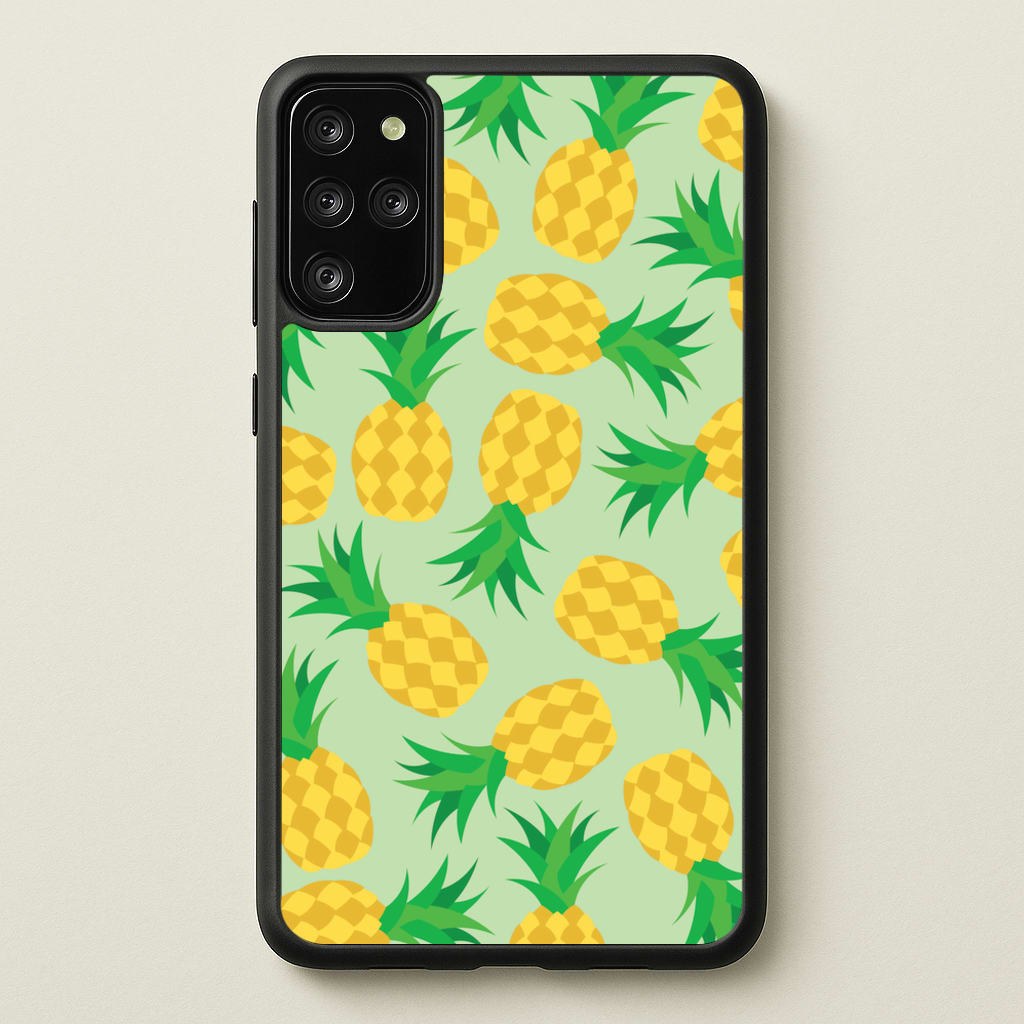 Pineapples Pattern - Fruits Phone Case for Galaxy S20 Plus