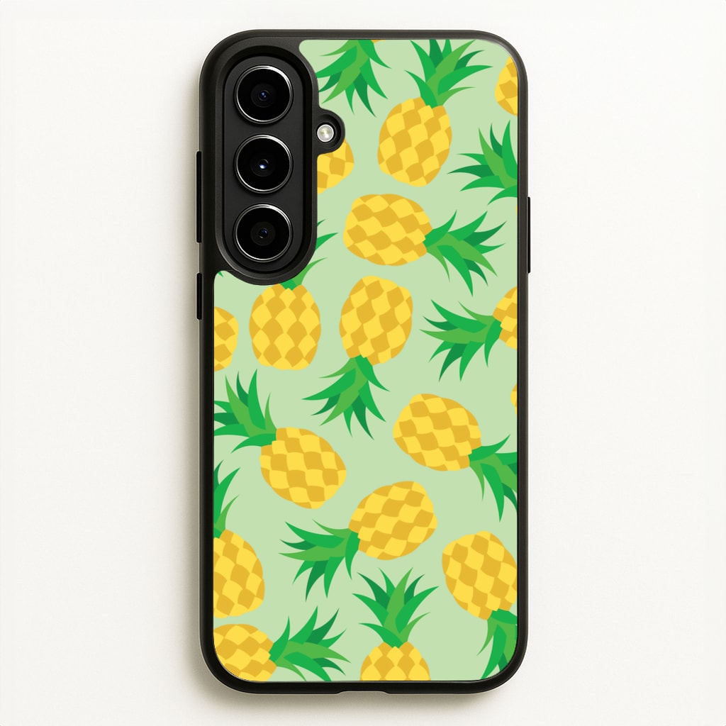 Pineapples Pattern - Fruits Phone Case for Galaxy A56