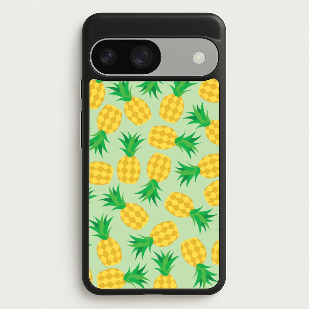 Pineapples Pattern - Fruits Phone Case for Google Pixel 9 / 9 Pro
