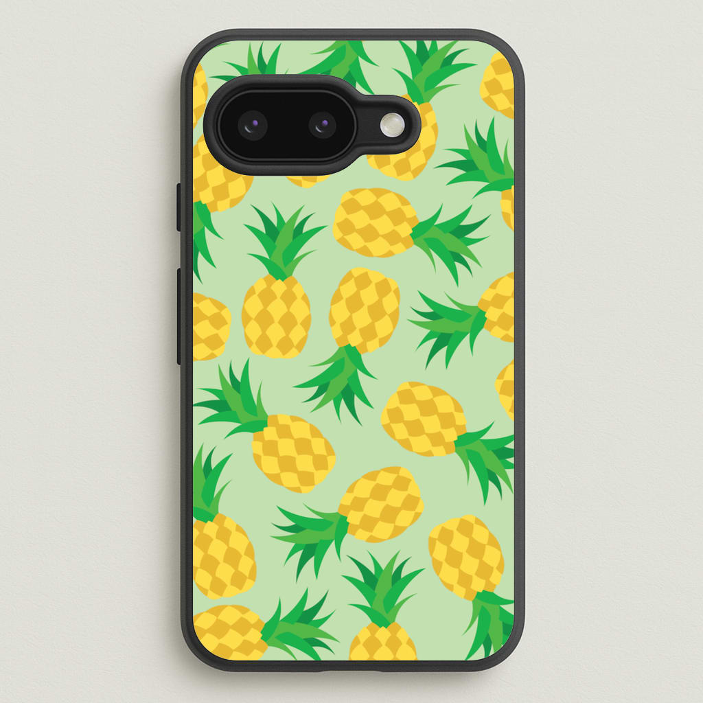 Pineapples Pattern - Fruits Phone Case for Google Pixel 9a