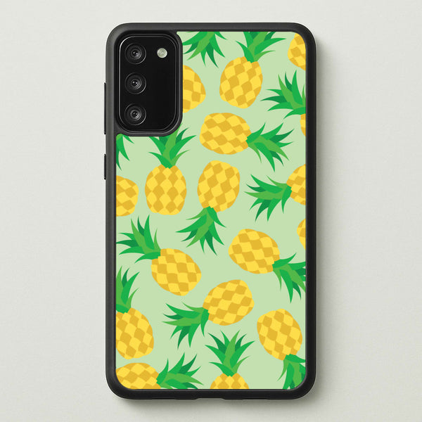 Pineapples Pattern - Fruits Phone Case for Galaxy S20FE