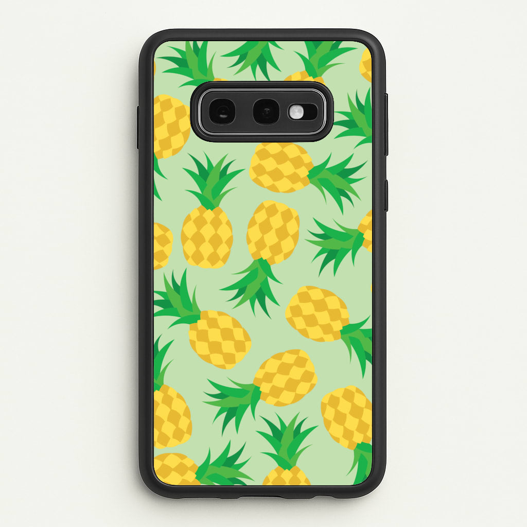 Pineapples Pattern - Fruits Phone Case for Galaxy S10e
