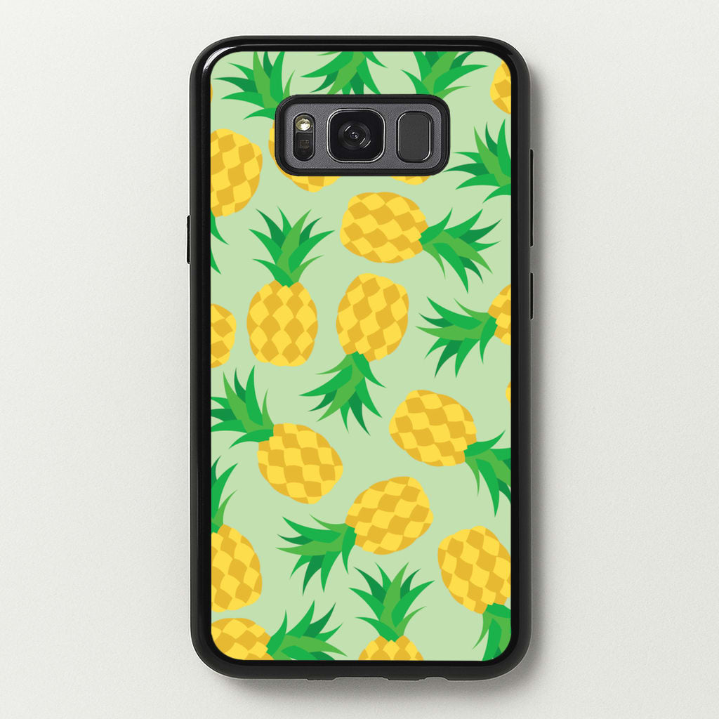 Pineapples Pattern - Fruits Phone Case for Galaxy S8 Plus