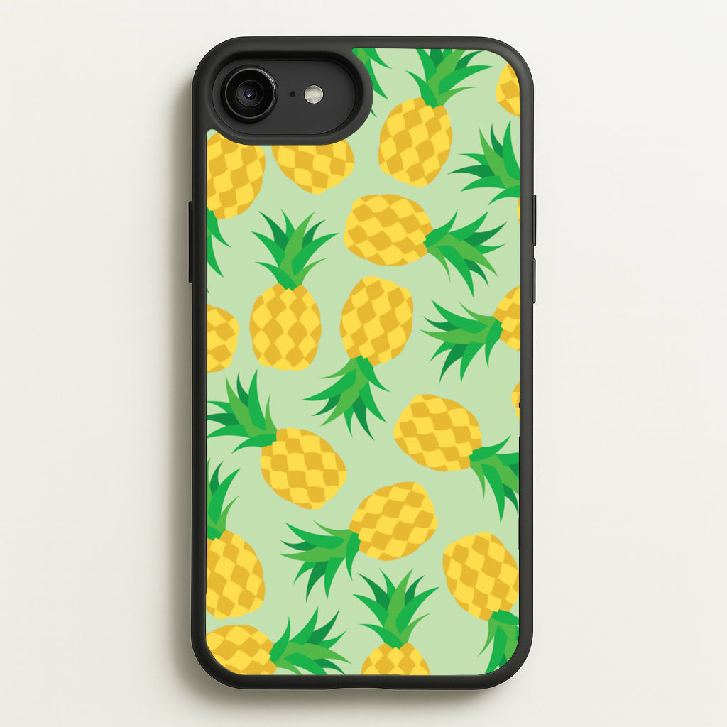 Pineapples Pattern - Fruits Phone Case for iPhone 6 Plus / 7 Plus / 8 Plus
