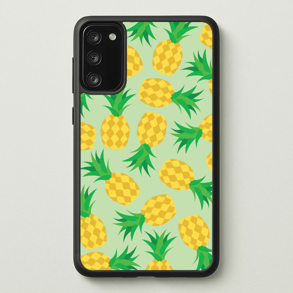 Pineapples Pattern - Fruits Phone Case for Galaxy S20