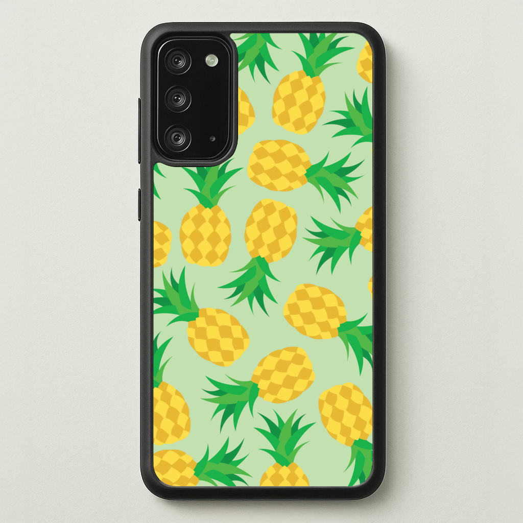 Pineapples Pattern - Fruits Phone Case for Galaxy Note 20