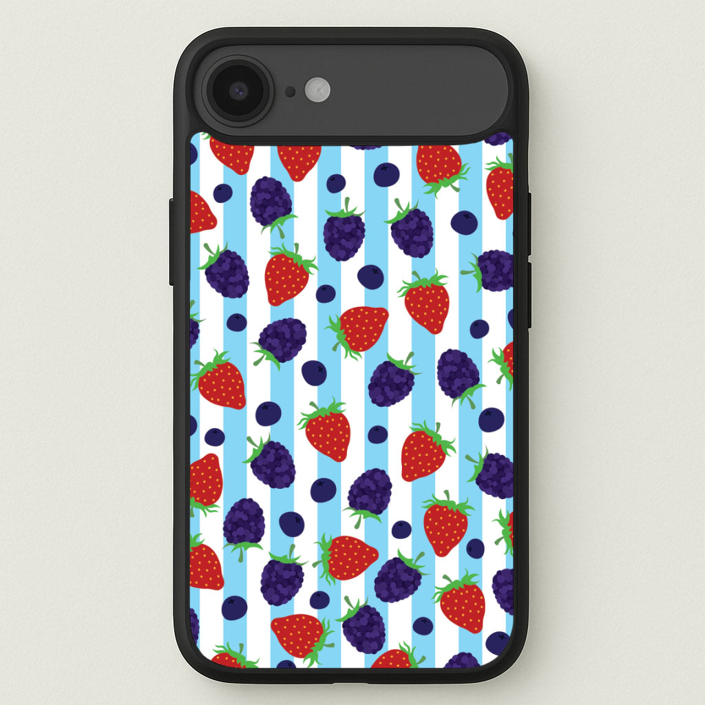 Stripes And Berries Phone Case for iPhone 17 Air