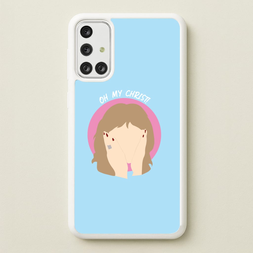 Oh My Christ! - Gavin And Stacey Phone Case for Galaxy A71