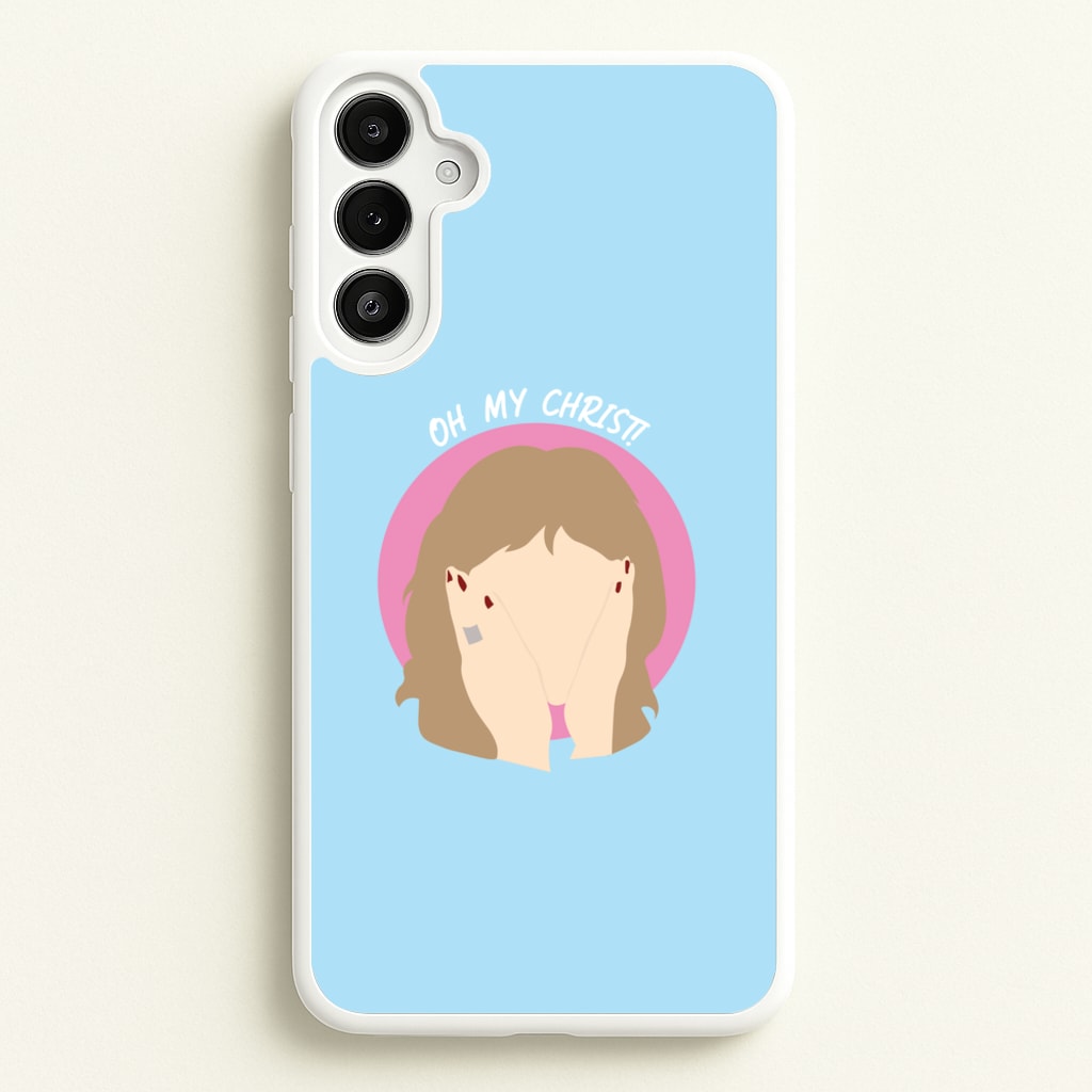 Oh My Christ! - Gavin And Stacey Phone Case for Galaxy A34