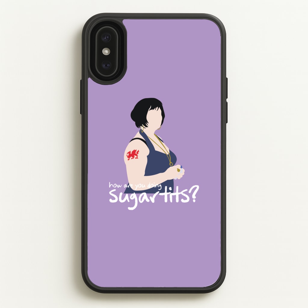 How You Doing? - Gavin And Stacey Phone Case for iPhone XS Max