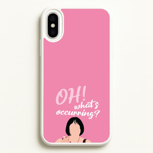 What's Occuring? - Gavin And Stacey Phone Case for iPhone XS Max