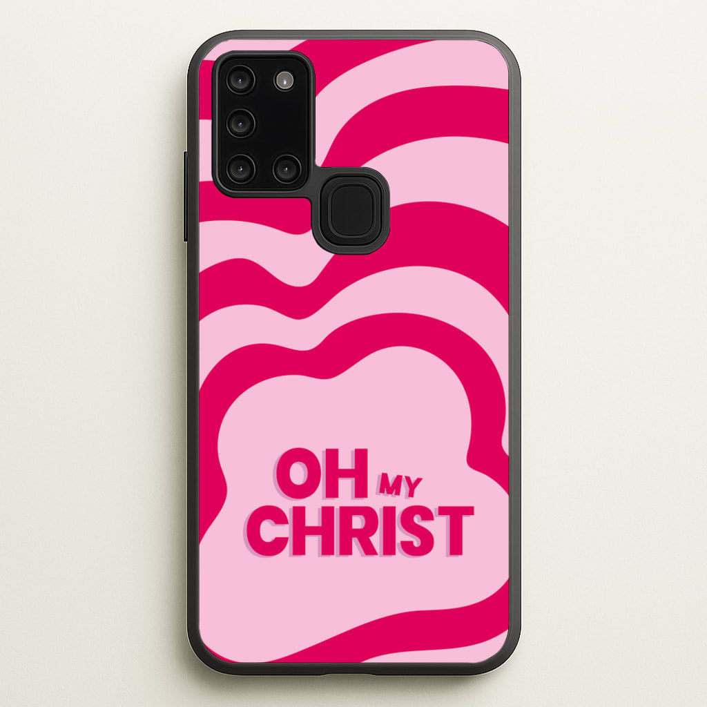 Oh My - Gavin And Stacey Phone Case for Galaxy A21s