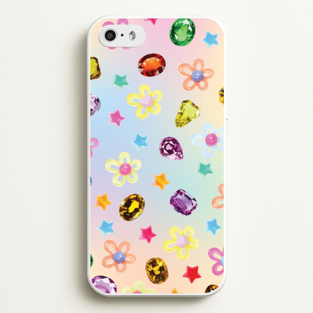 Gradient Rainbow Gems Pattern - Patterns Phone Case for iPhone 5 / 5s / SE 2016