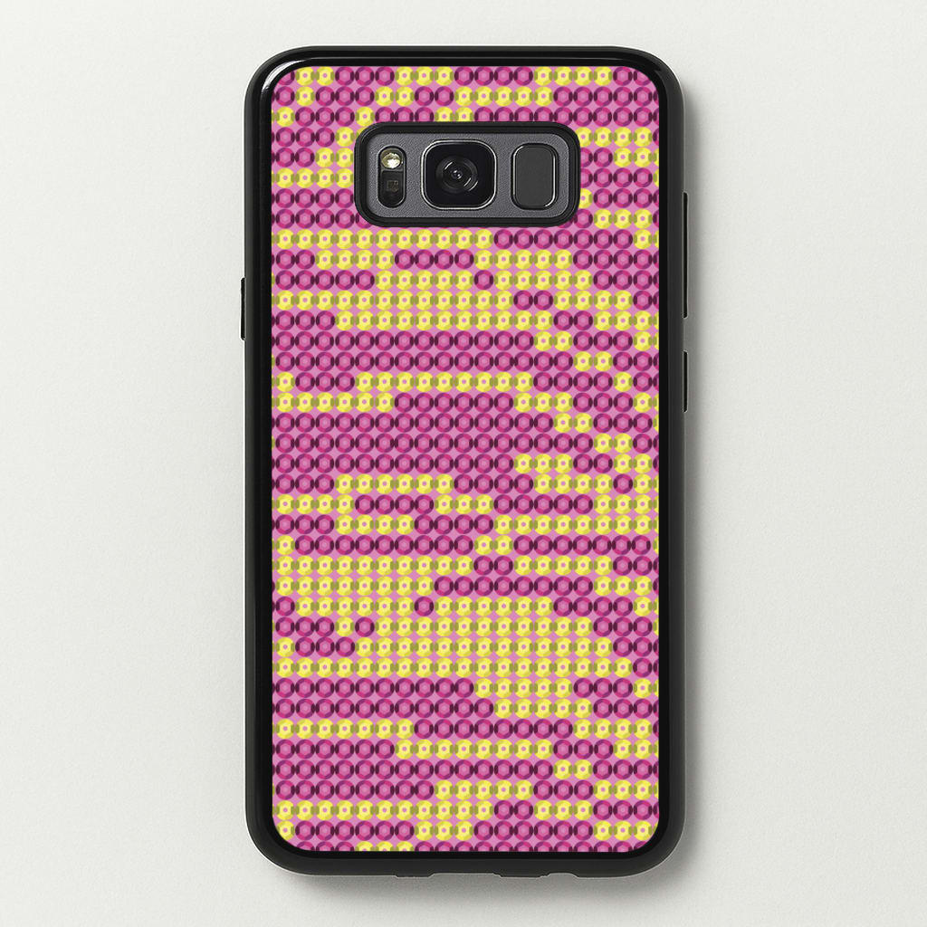 Sequin Tiger Pattern - Patterns Phone Case for Galaxy S8