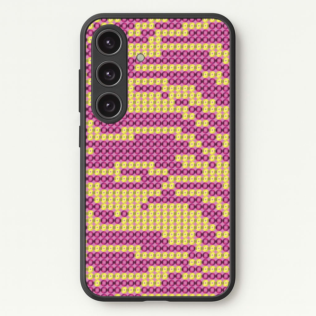 Sequin Tiger Pattern - Patterns Phone Case for Galaxy S25