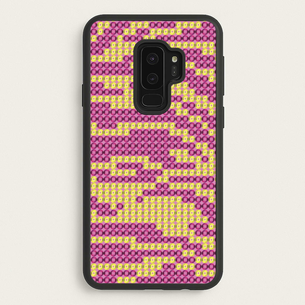 Sequin Tiger Pattern - Patterns Phone Case for Galaxy S9 Plus