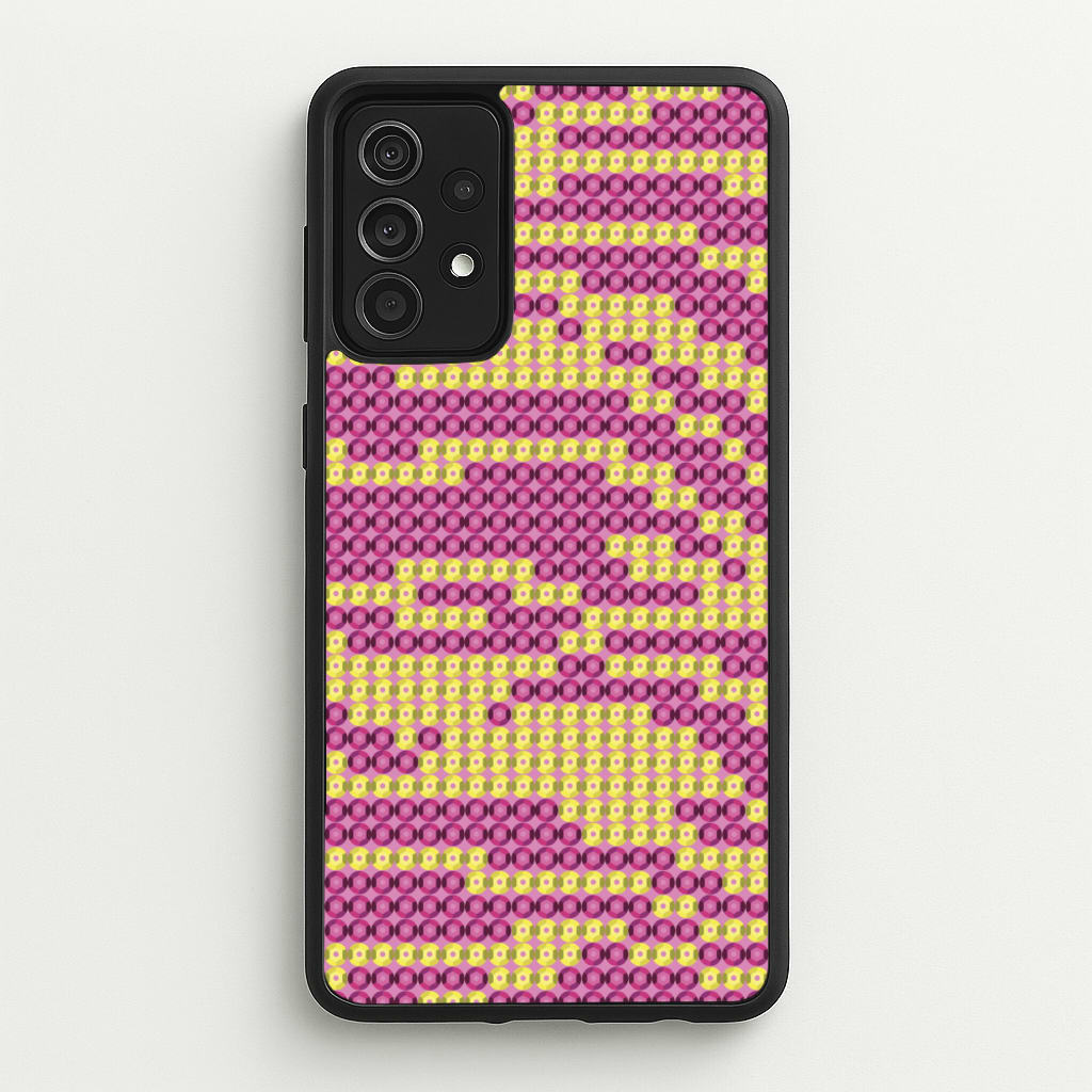 Sequin Tiger Pattern - Patterns Phone Case for Galaxy A52 / A52s