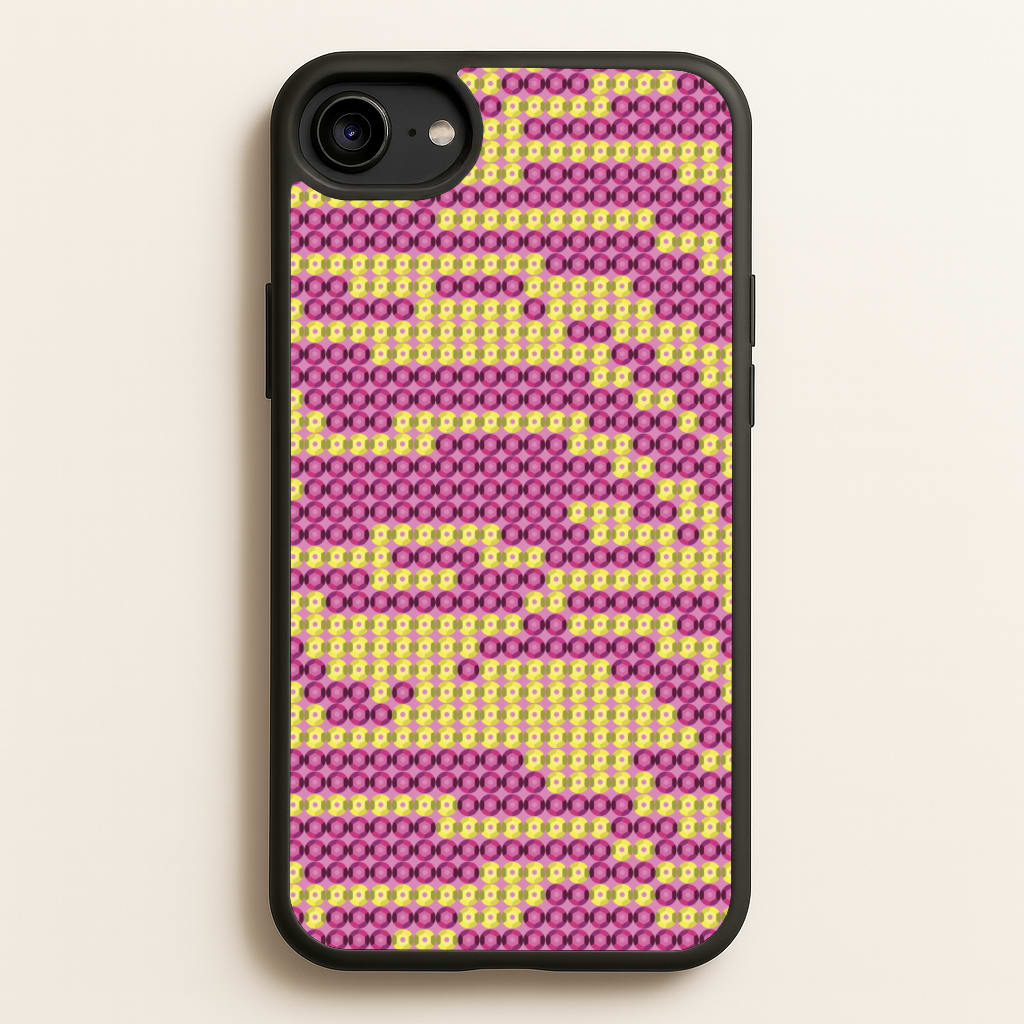 Sequin Tiger Pattern - Patterns Phone Case for iPhone 6 / 7 / 8 / SE