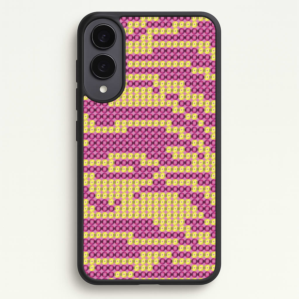 Sequin Tiger Pattern - Patterns Phone Case for Galaxy S25 Edge