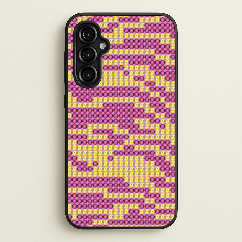 Sequin Tiger Pattern - Patterns Phone Case for Galaxy A54