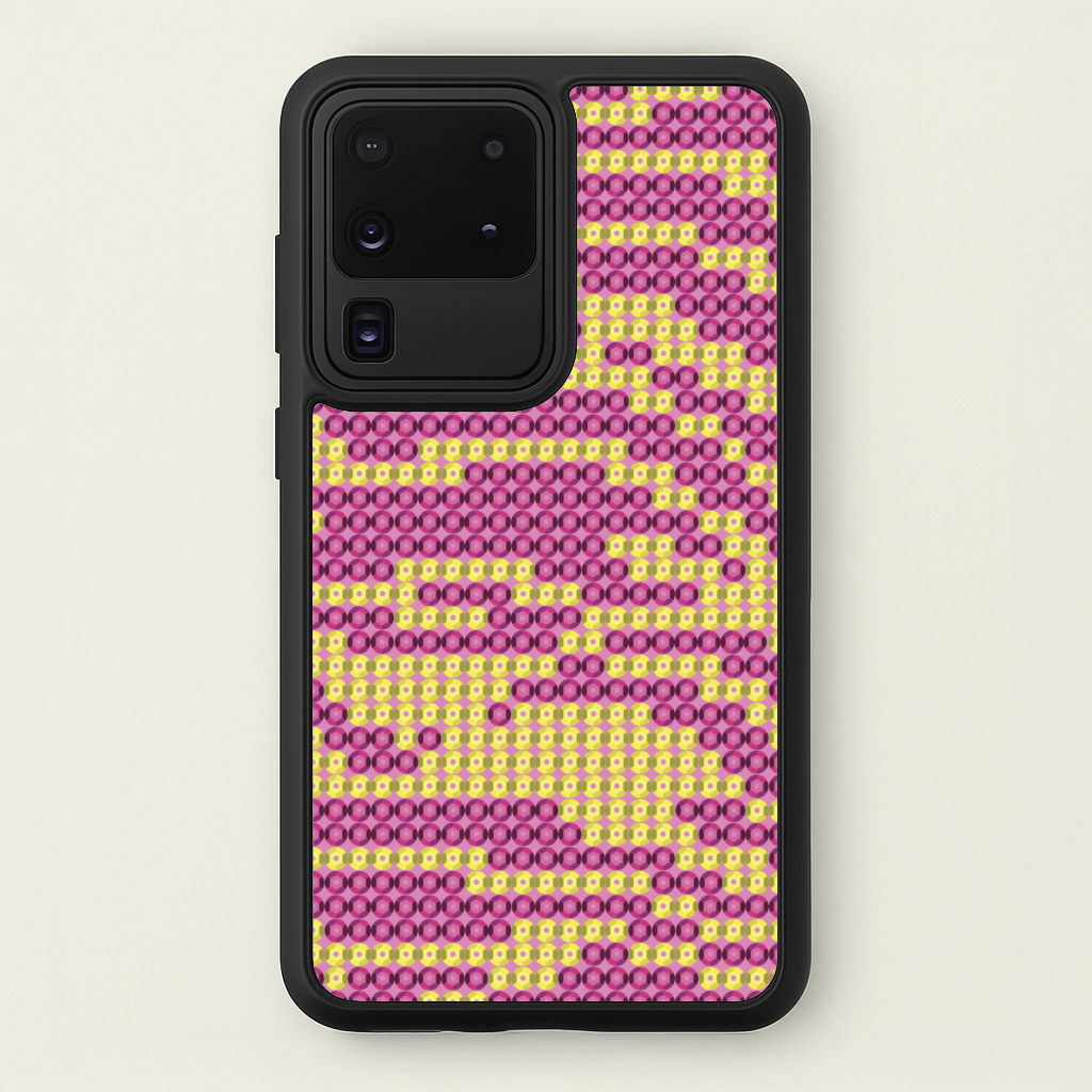Sequin Tiger Pattern - Patterns Phone Case for Galaxy S20 Ultra
