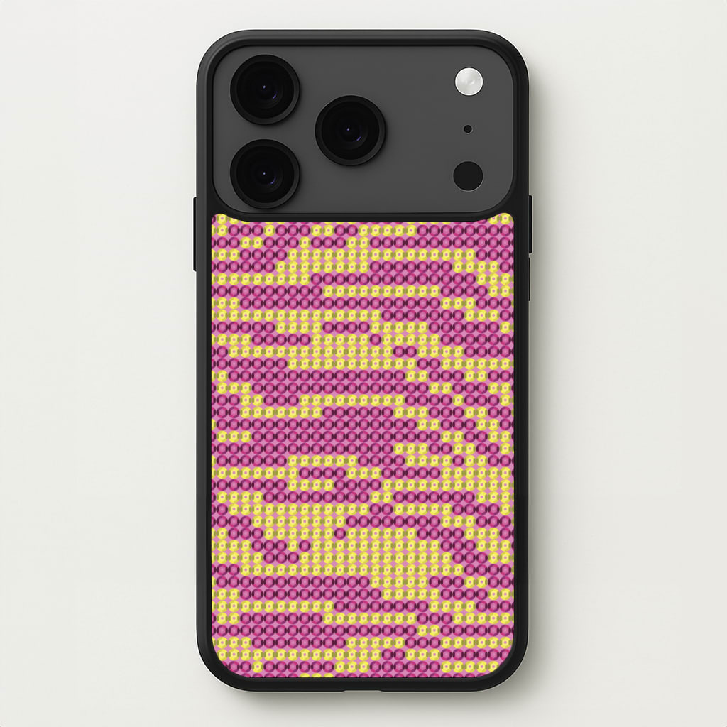 Sequin Tiger Pattern Phone Case for iPhone 17 Pro