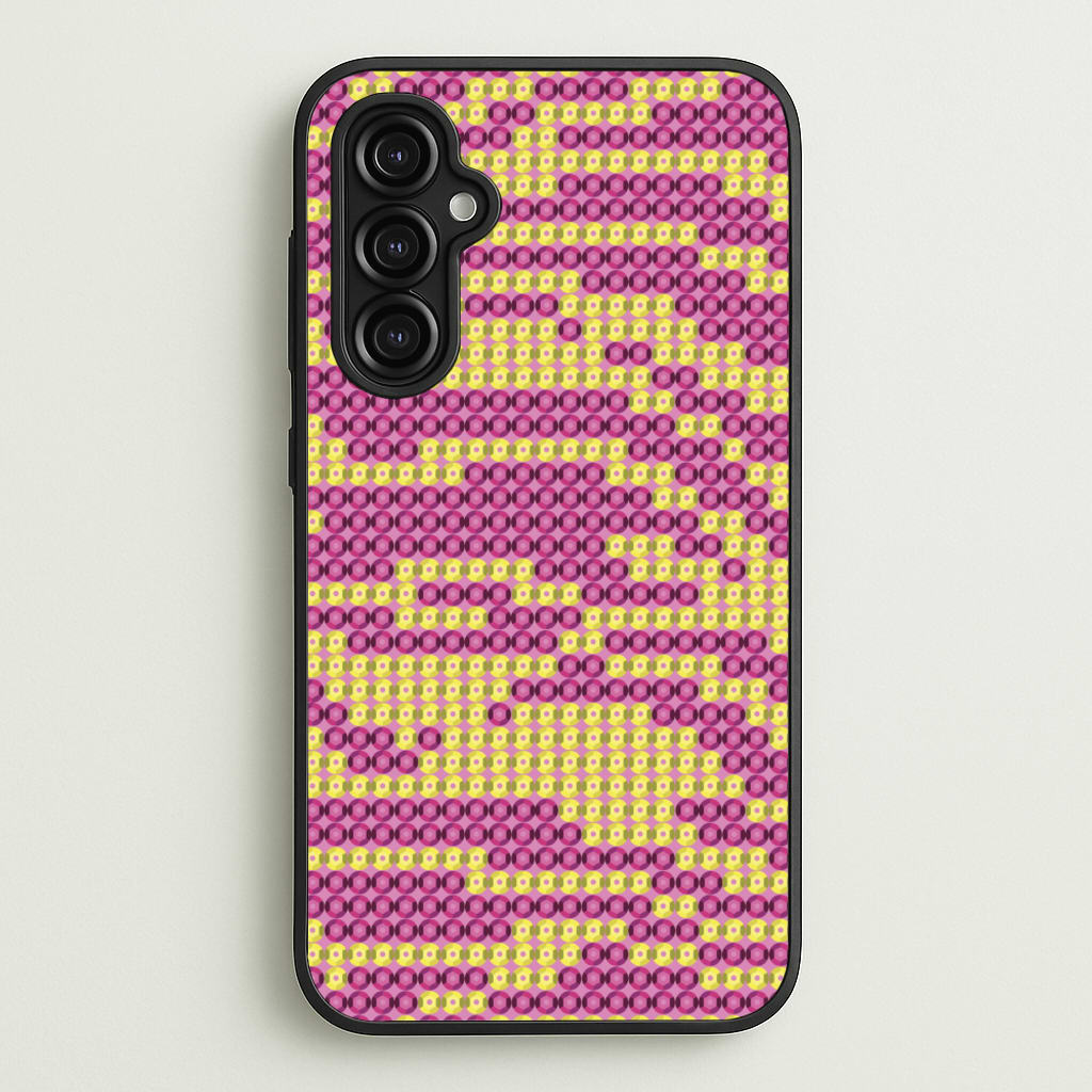 Sequin Tiger Pattern - Patterns Phone Case for Galaxy A14