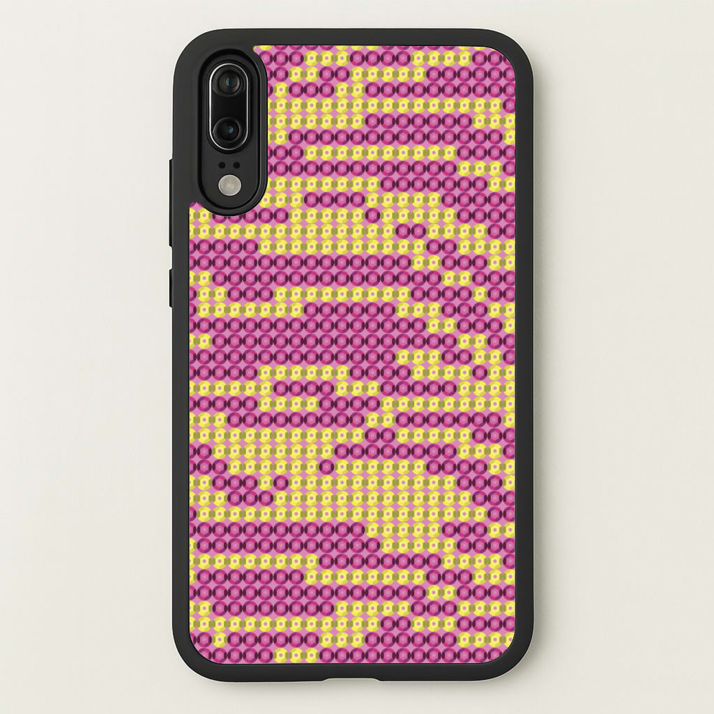 Sequin Tiger Pattern - Patterns Phone Case for Huawei P20