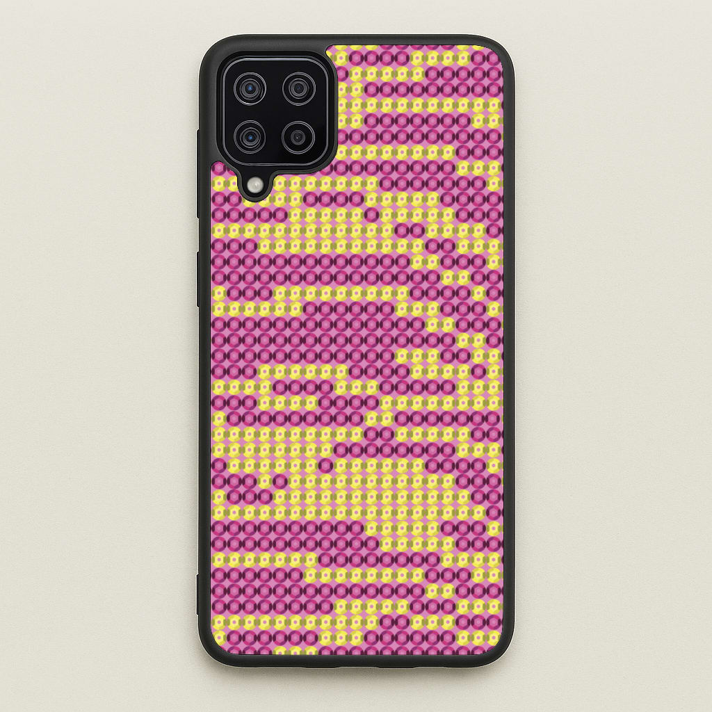Sequin Tiger Pattern - Patterns Phone Case for Galaxy A12