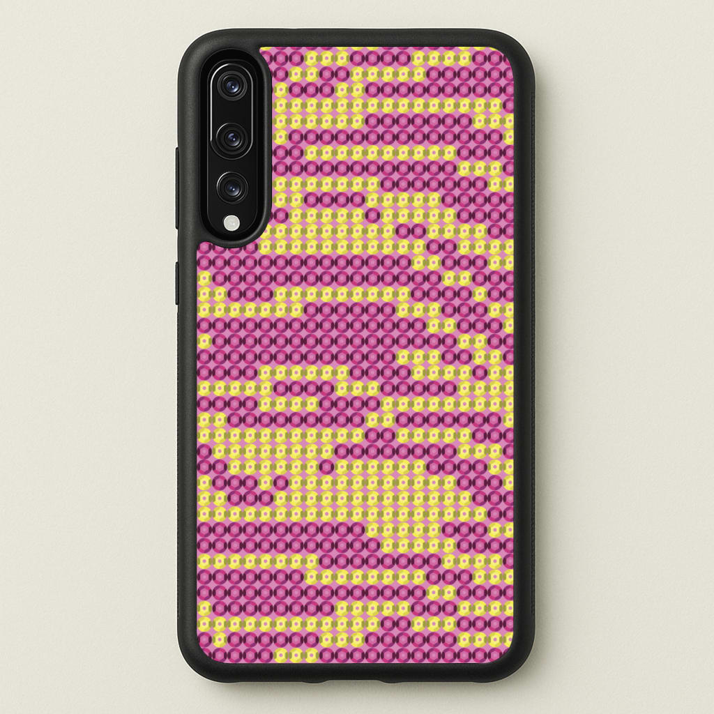 Sequin Tiger Pattern - Patterns Phone Case for Huawei P20 Pro