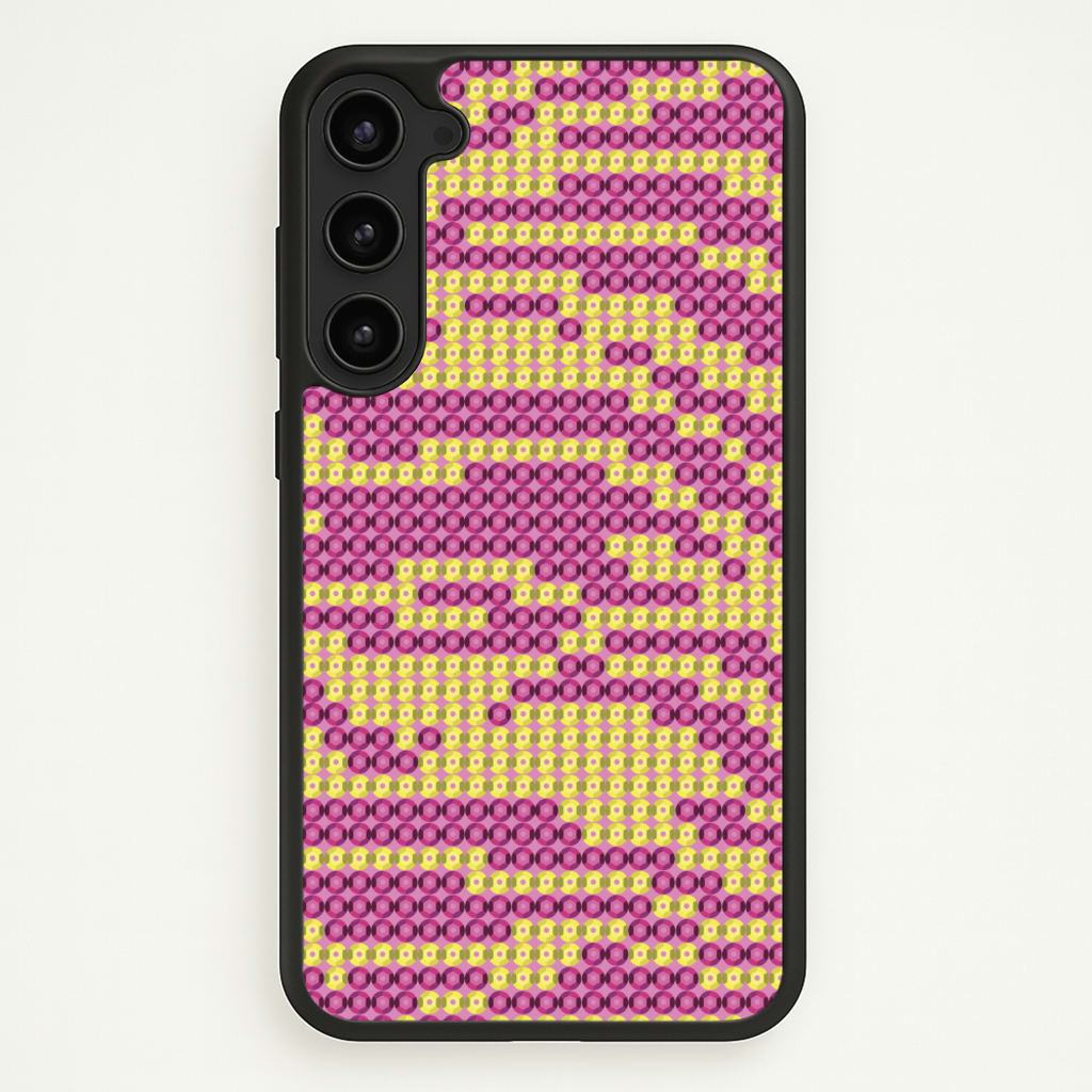 Sequin Tiger Pattern - Patterns Phone Case for Galaxy S23 Plus