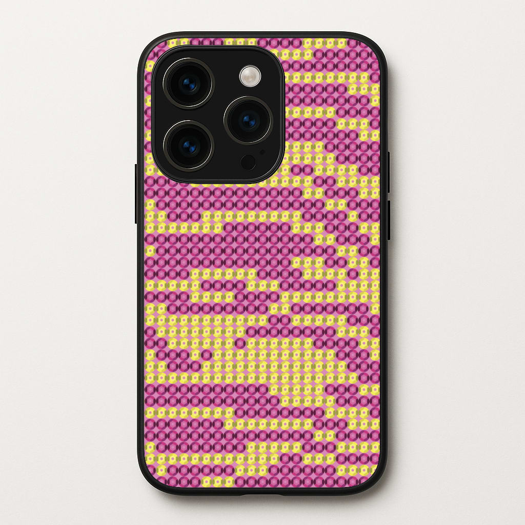 Sequin Tiger Pattern - Patterns Phone Case for iPhone 15 Pro